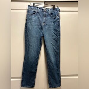 Madewell The High-Rise Slim BoyJean, size 32
